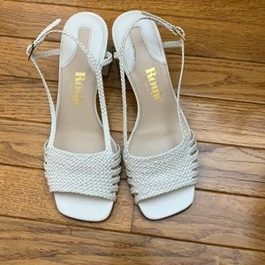 Rouje White Sandals 37